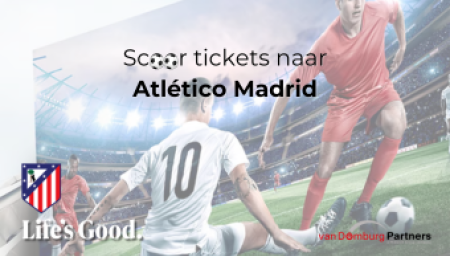 Scoor tickets naar Atlético Madrid met LG bij Van Domburg Partners